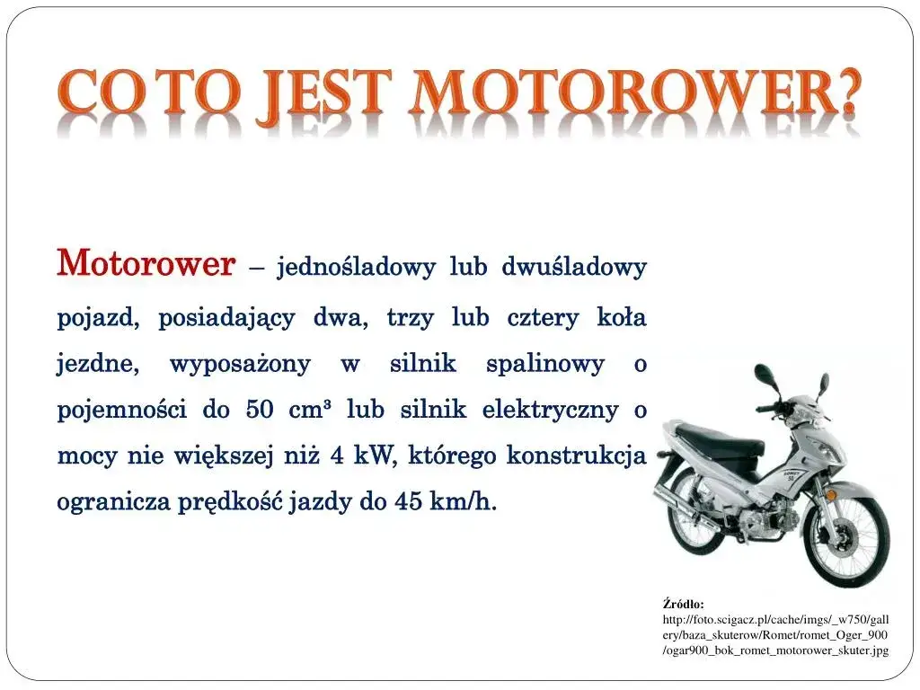 Zdjęcie Co to jest motorower? Kluczowe informacje o pojazdach dwu- i trójkołowych