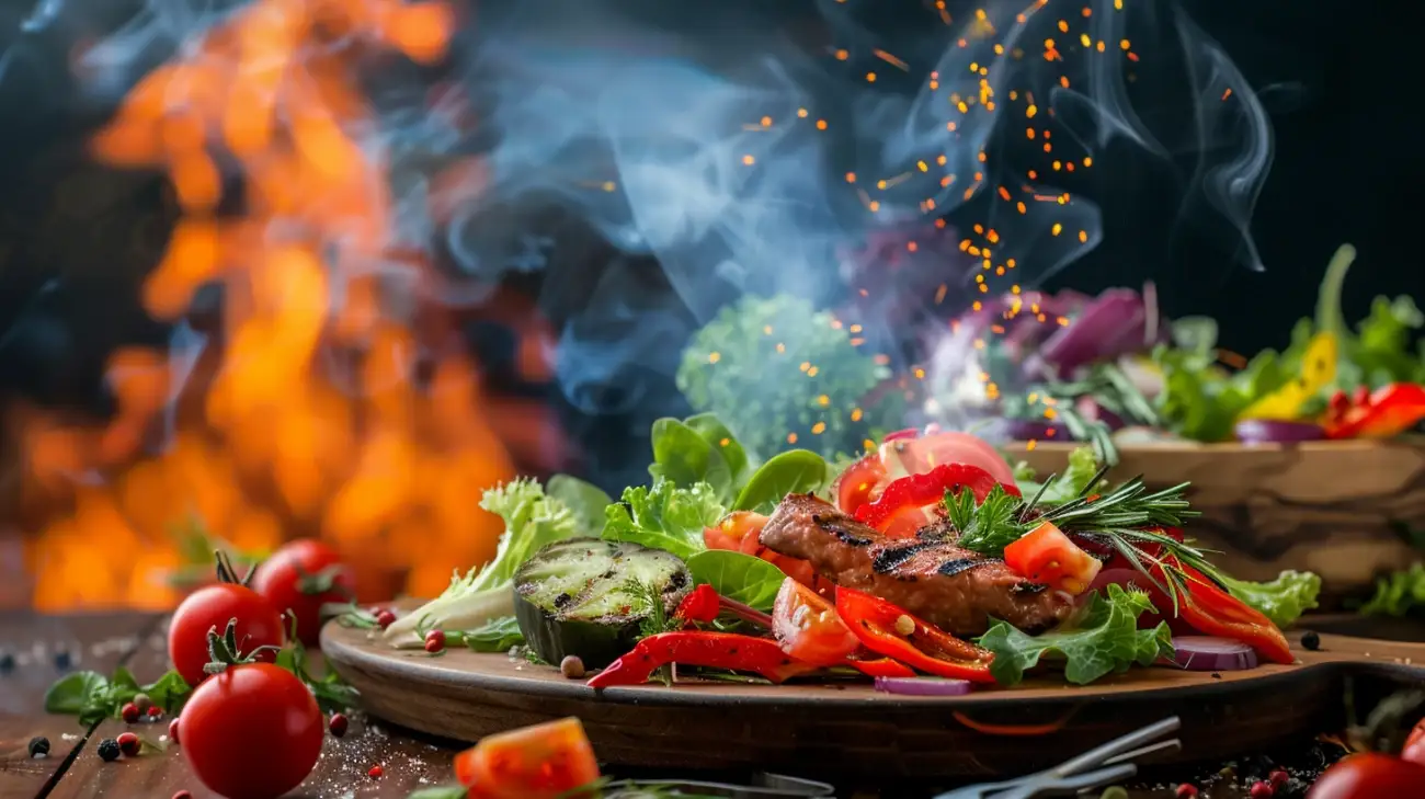 Zdjęcie Proste przepisy na sałatki do grilla: Wypróbuj pyszne pomysły!