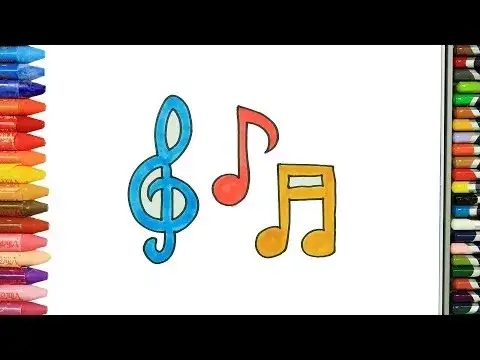 Zdjęcie Jak narysować nuty krok po kroku - proste techniki rysowania