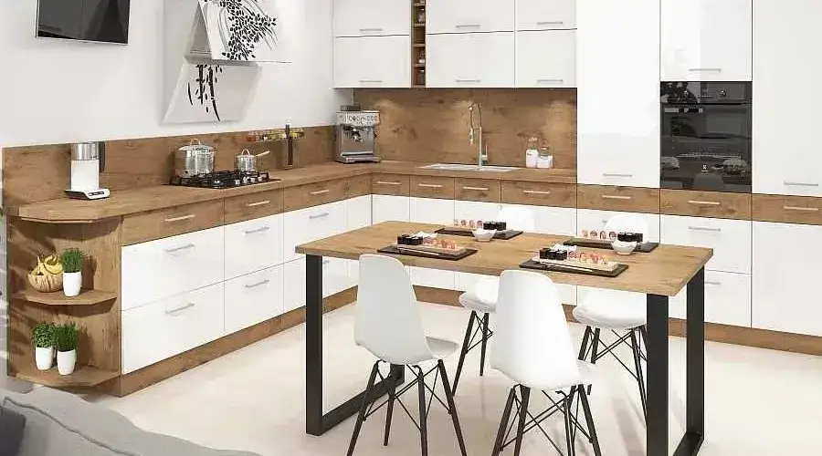 Zdjęcie Jaki blat do drewnianych frontów - wybierz idealne rozwiązanie dla swojego wnętrza