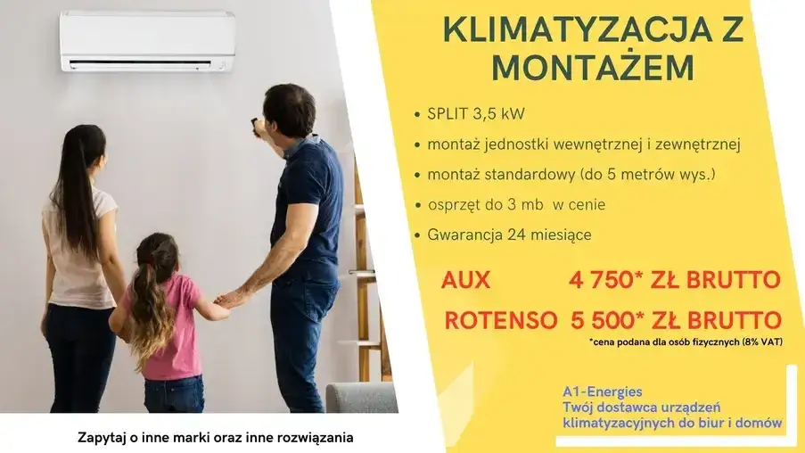 Zdjęcie Profesjonalny montaż klimatyzacji w Piasecznie: komfort na lata