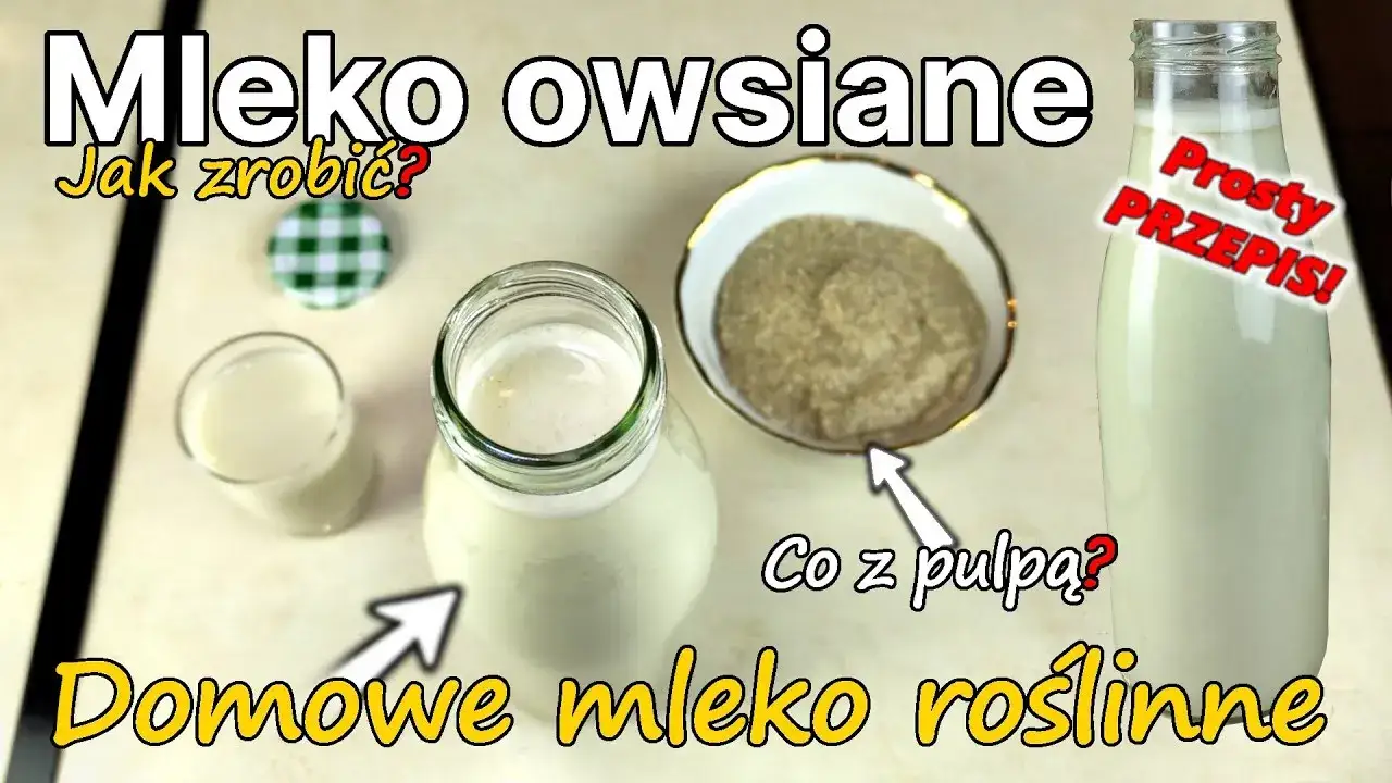Zdjęcie Jak zrobić mleko roślinne w prosty sposób - zdrowe i pyszne przepisy