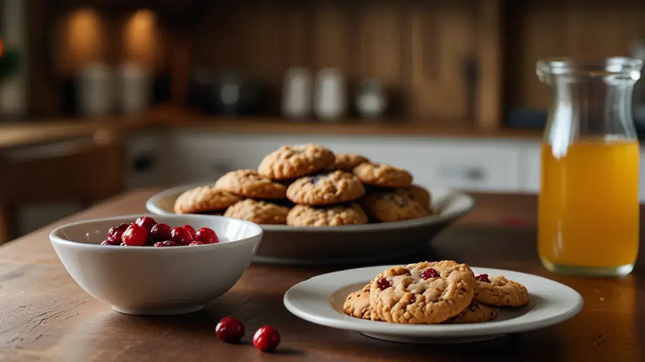 Zdjęcie Przepisy na ciastka z żurawiną: Odkryj smak wyjątkowych ciasteczek