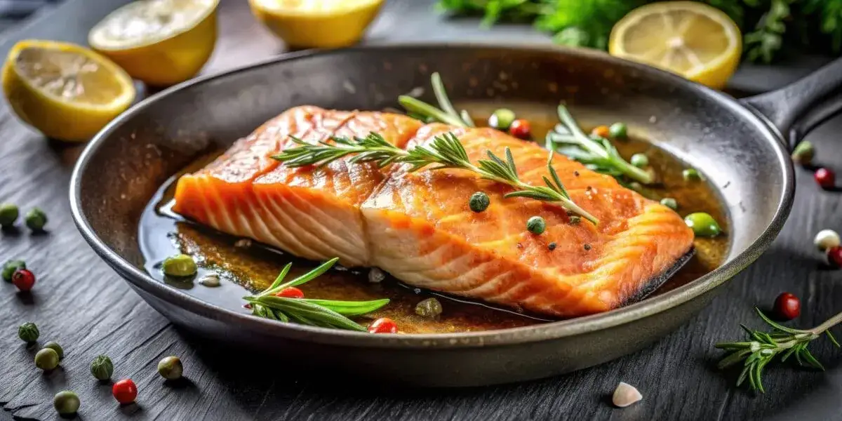 Zdjęcie Jak upiec łososia na patelni, aby uniknąć suchego mięsa i cieszyć się smakiem