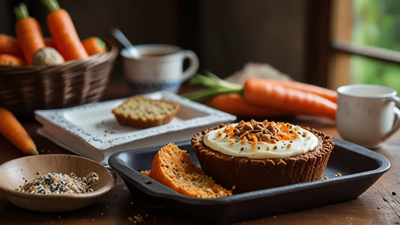 Zdjęcie Przepis na ciasto marchewkowe bez jajek - zdrowe opcje dla każdego