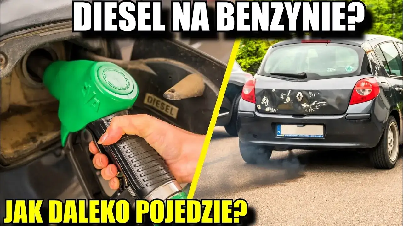 Zdjęcie Czy diesel pojedzie na benzynie? Skutki błędnego tankowania