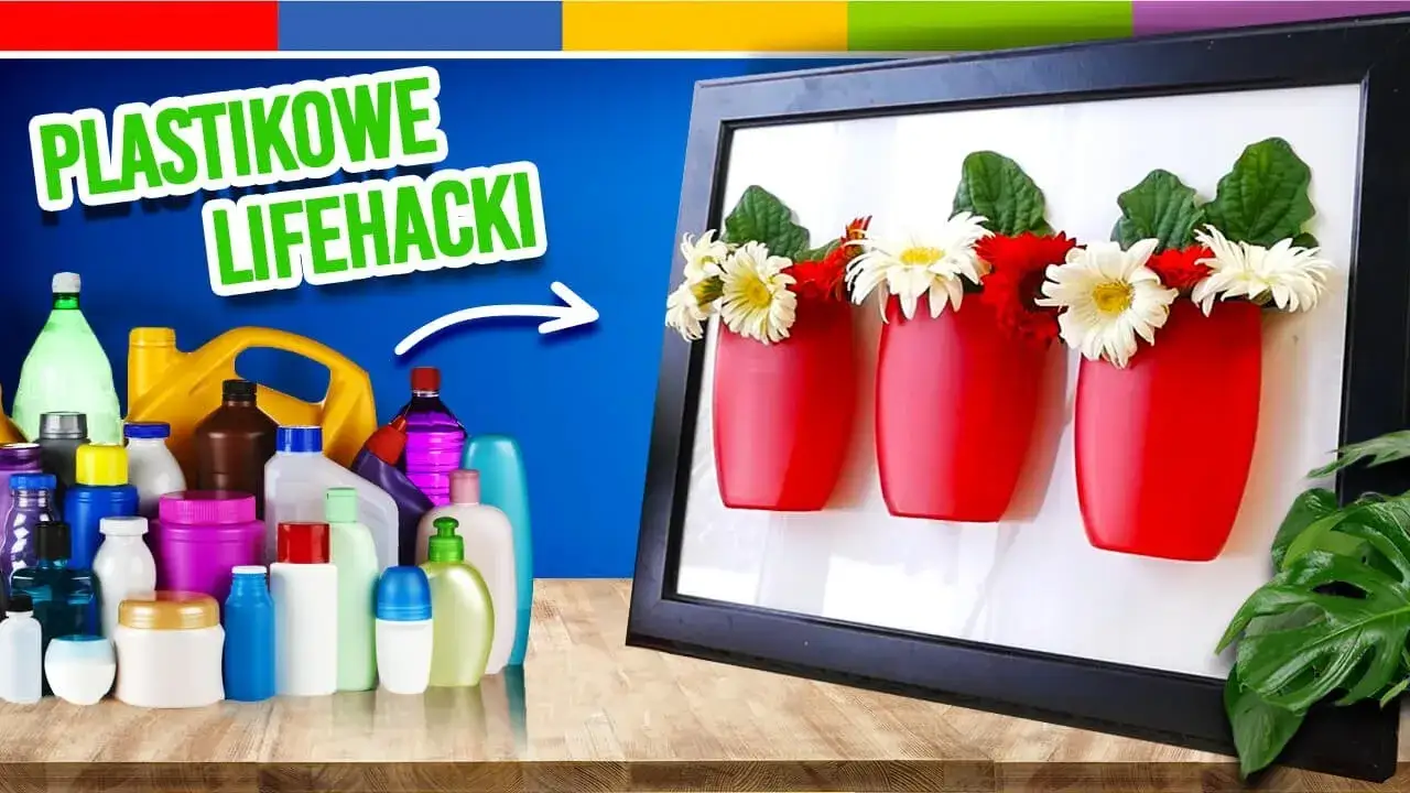 Zdjęcie Drugie życie butelek: 50+ kreatywnych pomysł&oacute;w DIY (szkło i plastik)