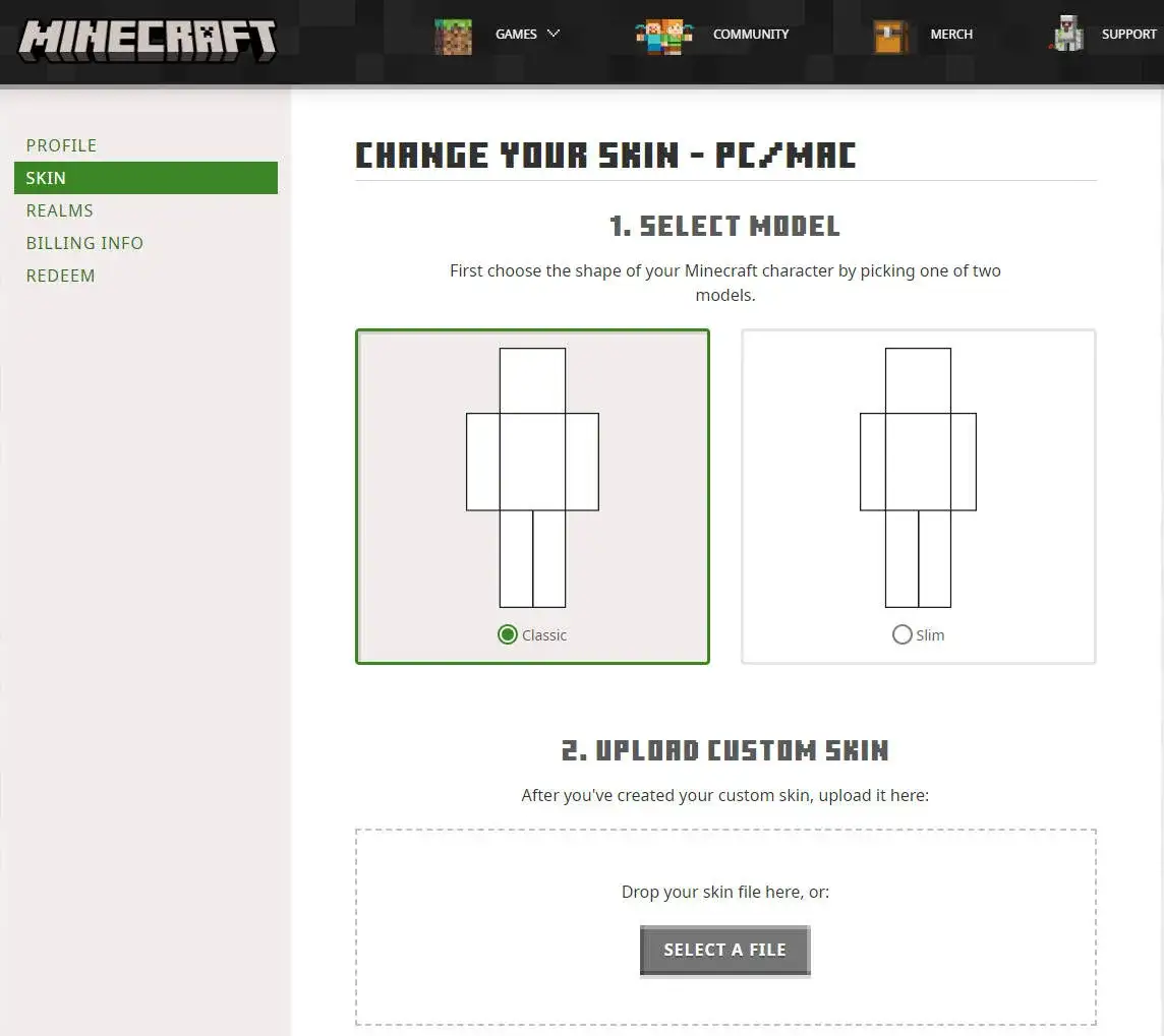 Zdjęcie Jak łatwo dodać skina do Minecrafta i zmienić wygląd swojej postaci