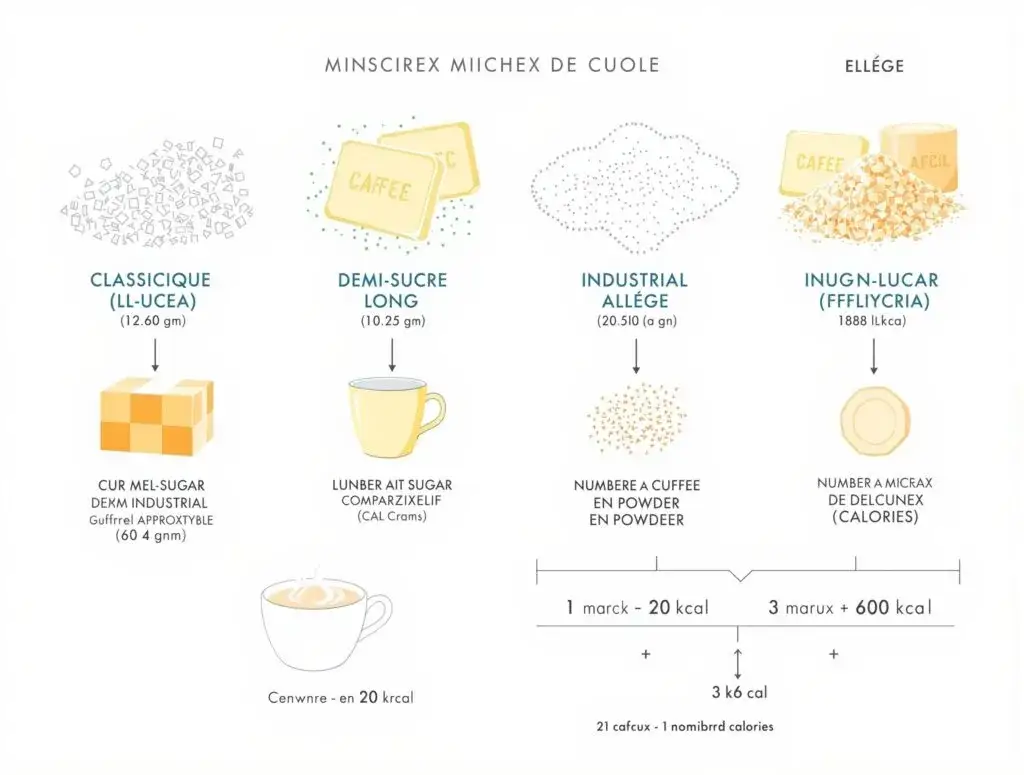 Zdjęcie Combien de calories dans le sucre ? Démystifiez les "calories vides".
