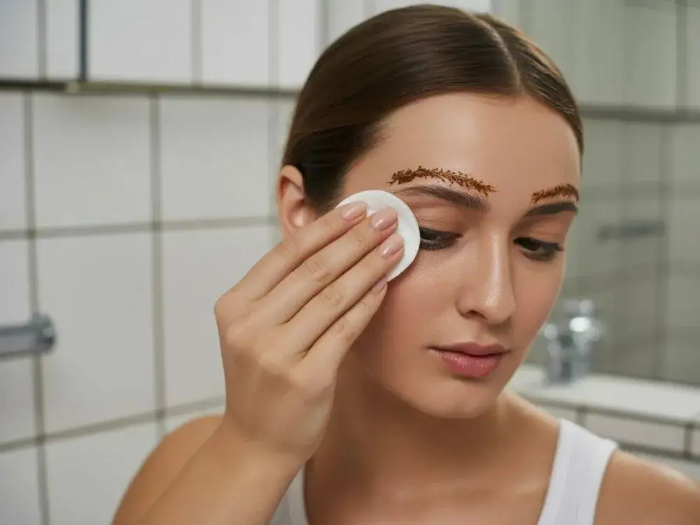 Zdjęcie Skuteczne sposoby na to, jak pozbyć się henny z brwi bez bólu