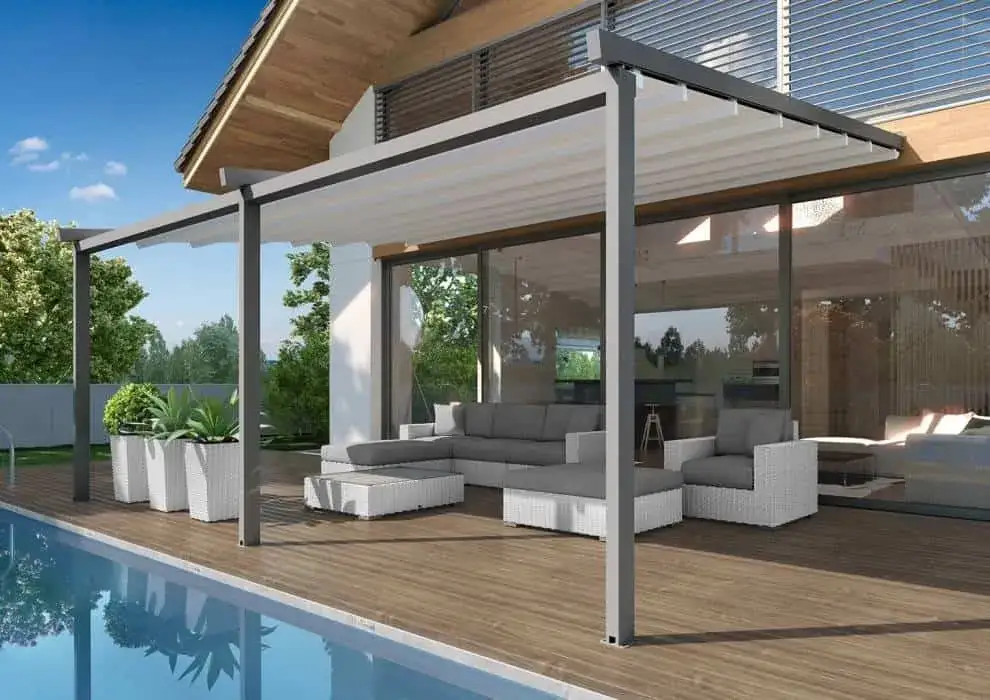 Zdjęcie Prosta pergola na tarasie – praktyczny poradnik bez kosztownych błędów