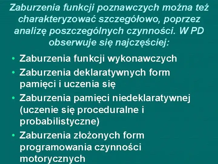 Zdjęcie Zaburzenia funkcji poznawczych - co to jest i jak je rozpoznać