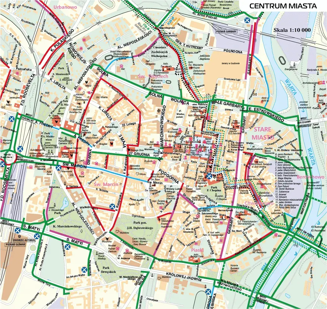 Zdjęcie Najlepsze trasy rowerowe w Poznaniu – Odkryj ukryte skarby miasta