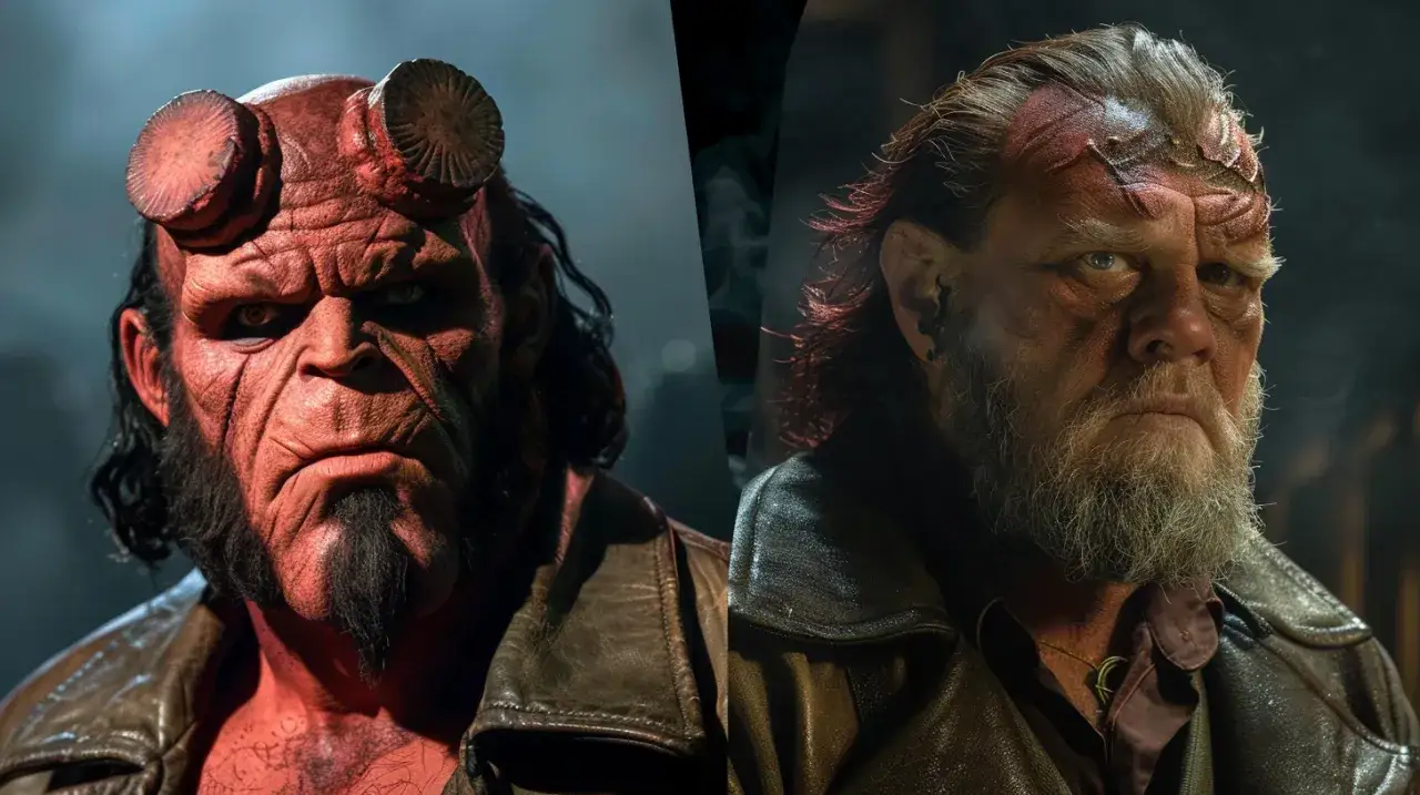 Zdjęcie Hellboy: Którzy aktorzy wcielili się w rolę diabła z piekła rodem?
