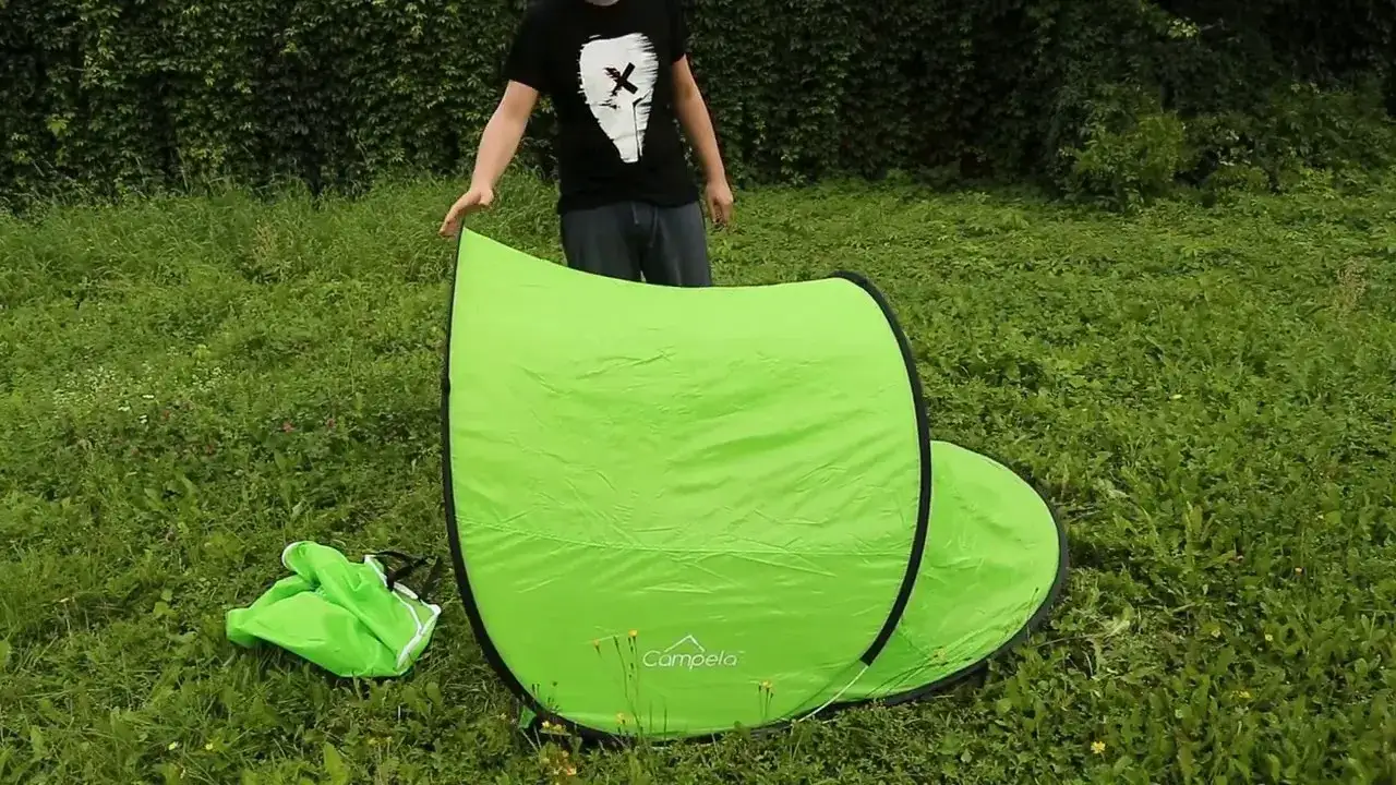 Zdjęcie Jak złożyć namiot plażowy Trizand i uniknąć błędów przy składaniu