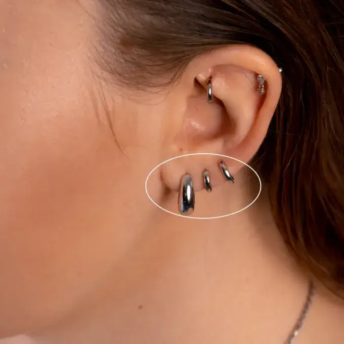 Zdjęcie Ile mm ma kolczyk do ucha? Kompletny przewodnik rozmiarów