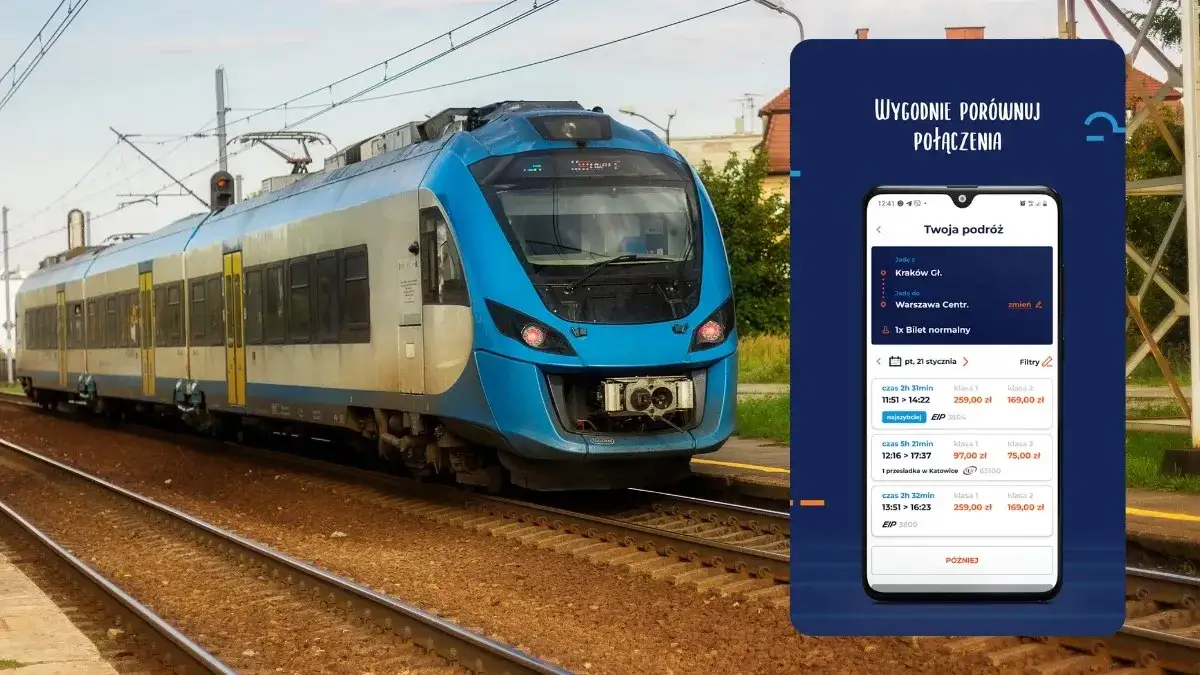 Zdjęcie Jak wydrukować bilet z aplikacji PKP Intercity i uniknąć problemów