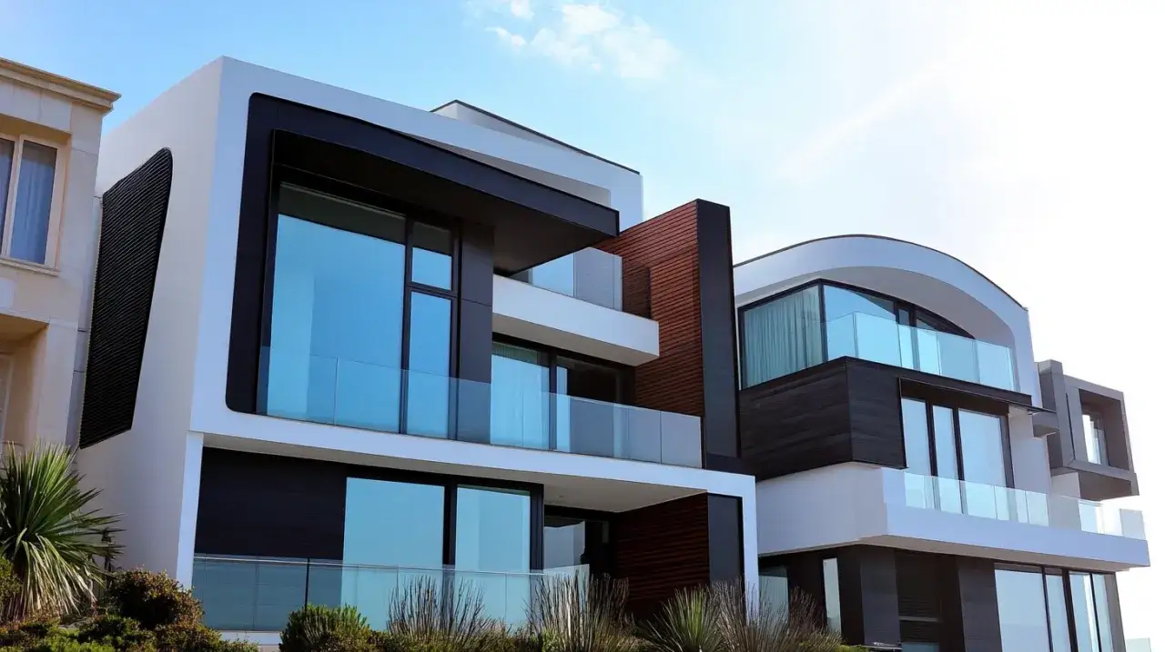 Zdjęcie Opcje elewacji białej z grafitem dla Twojego domu – co warto wiedzieć