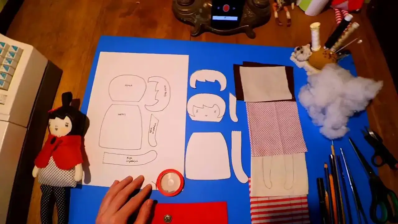 Zdjęcie Jak uszyć lalkę przytulankę - krok po kroku do idealnej zabawki