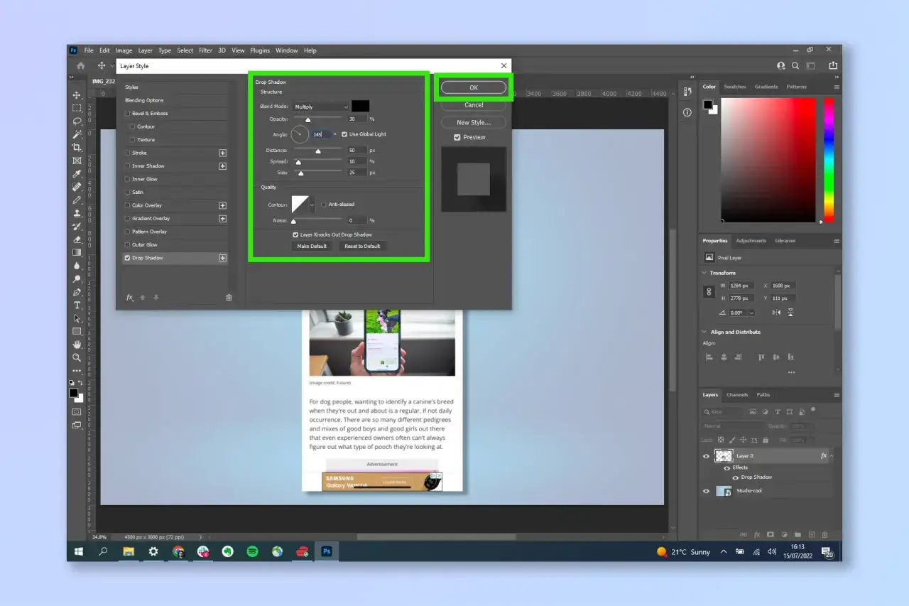 Zdjęcie Jak zrobić cień w Photoshopie i nadać swoim projektom życie