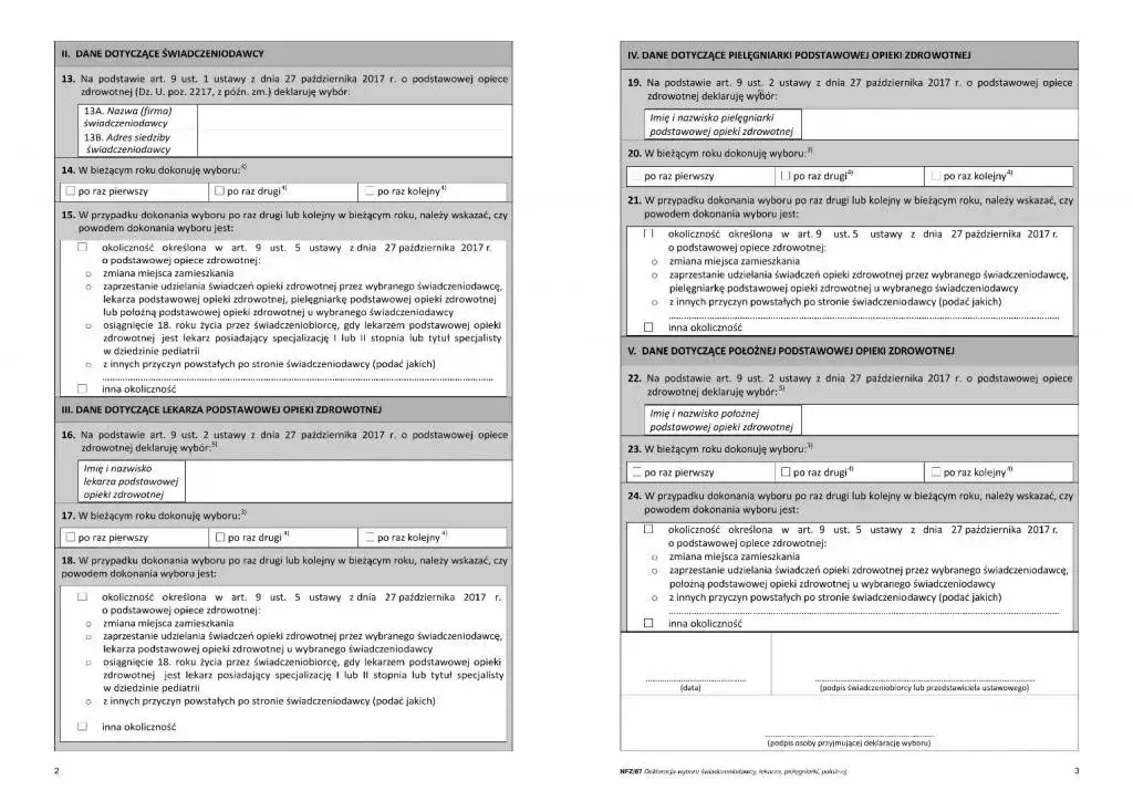 Zdjęcie Jak wypełnić deklarację wyboru lekarza? Uniknij najczęstszych błędów