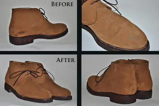 Zdjęcie Zamsz: Pasta do but&oacute;w to błąd! Jak dbać i ratować zniszczone?