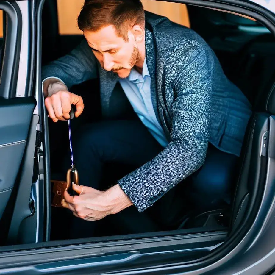 Zdjęcie Jak otworzyć zablokowane tylne drzwi w samochodzie bez uszkodzeń