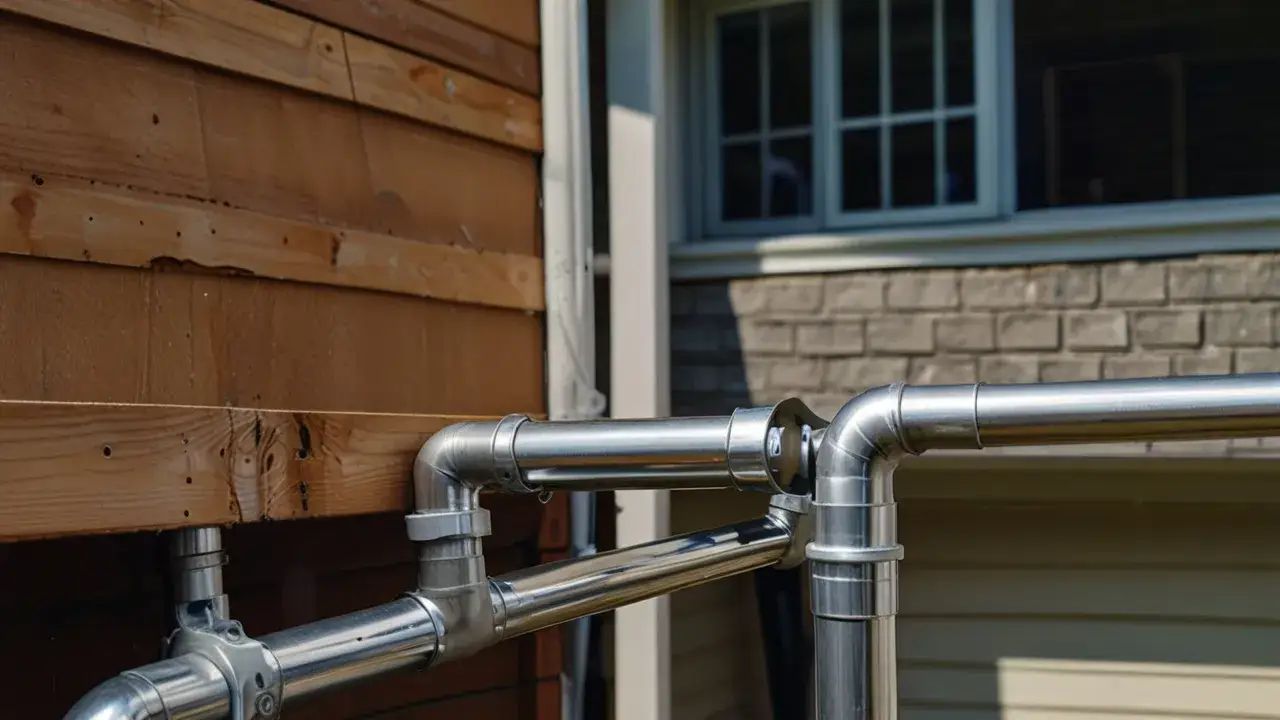 Zdjęcie Redukcja rury: Jak dobierać i montować do systemu rynnowego