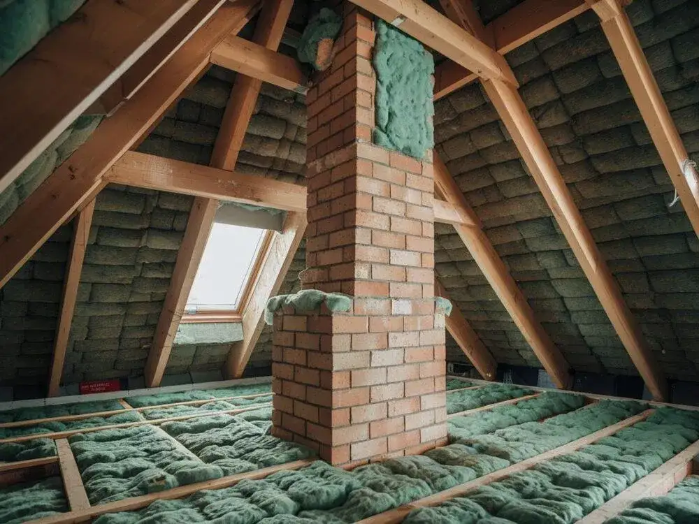Zdjęcie Jak ocieplić komin na strychu, aby uniknąć strat ciepła?
