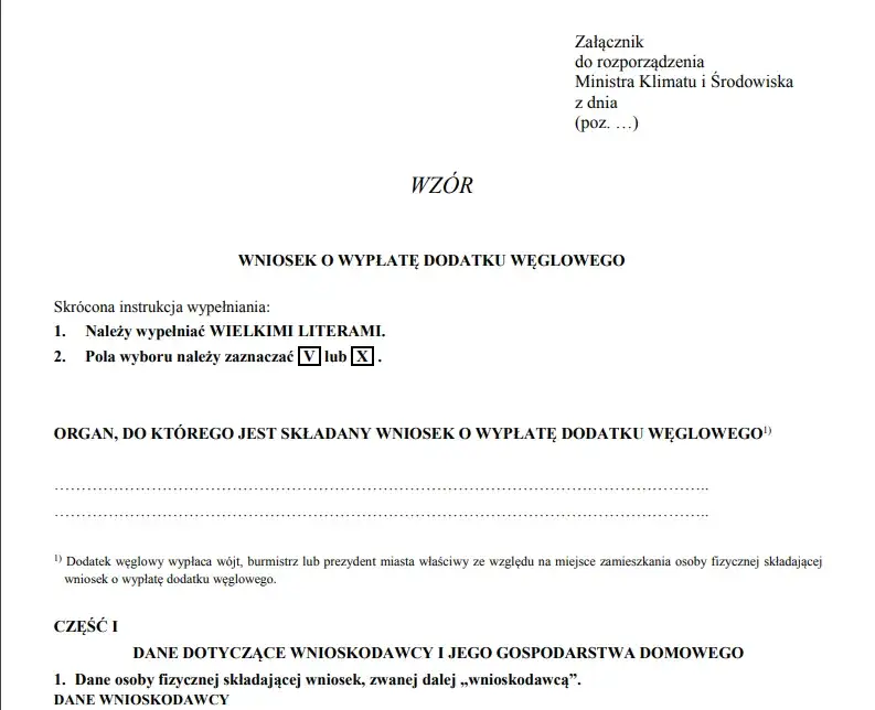 Zdjęcie Dofinansowanie do węgla: gdzie złożyć wniosek i uniknąć problemów