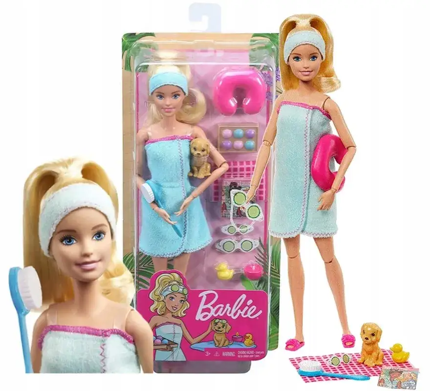 Zdjęcie Najlepsze zestawy spa Barbie: akcesoria, lalki i stacje spa
