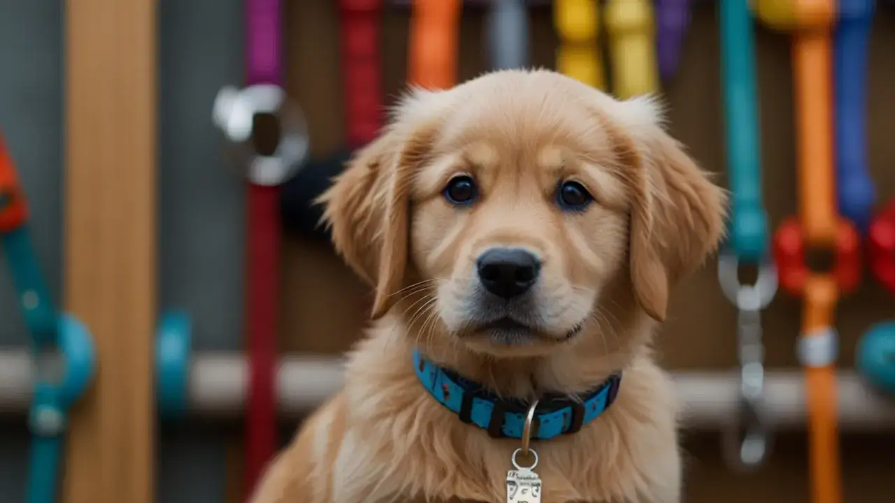 Zdjęcie Obroża dla szczeniaka: jak wybrać odpowiednią obrożę dla malucha?