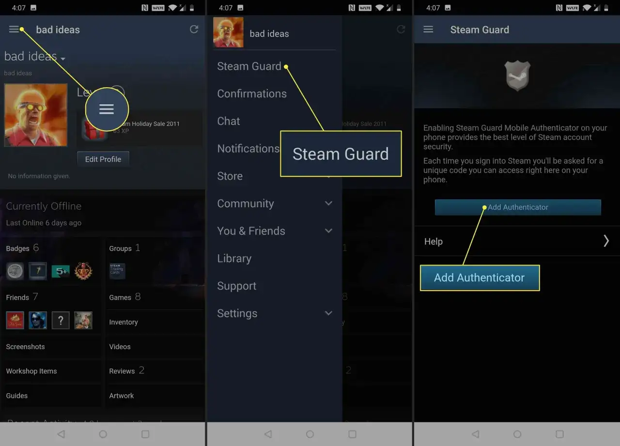 Zdjęcie Jak bezpiecznie przenieść Steam Guard bez utraty dostępu do konta