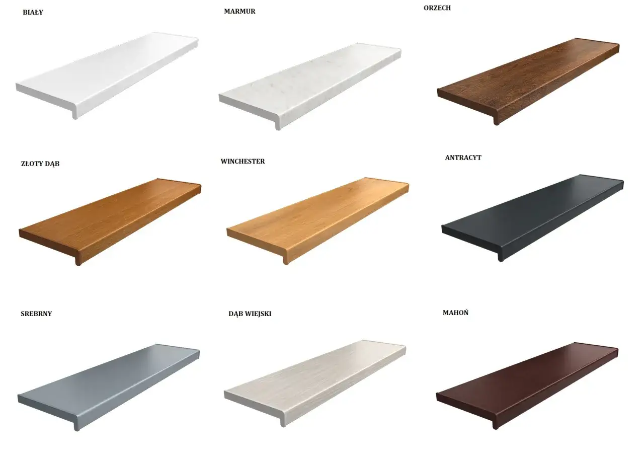 Zdjęcie Jakie parapety wewnętrzne wybrać? Poznaj ich rodzaje i właściwości.