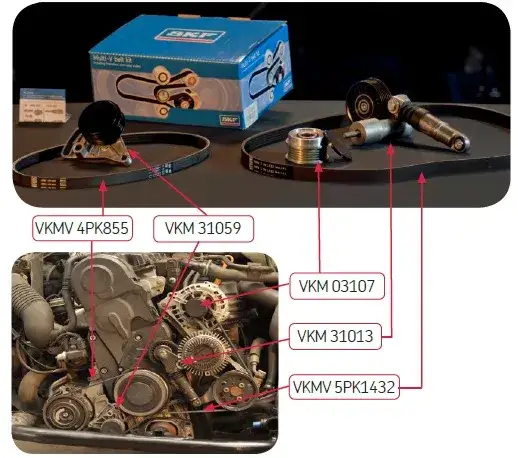 Zdjęcie Jak wymienić napinacz paska alternatora Golf 4 bez zbędnych problemów