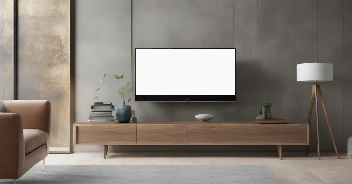 Zdjęcie Na jakiej wysokości telewizor w sypialni, aby uniknąć bólu szyi?