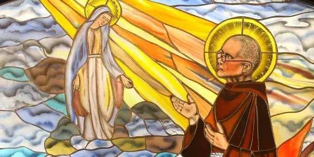 Zdjęcie Maksymilian Kolbe patron czego – lista grup i ich znaczenie