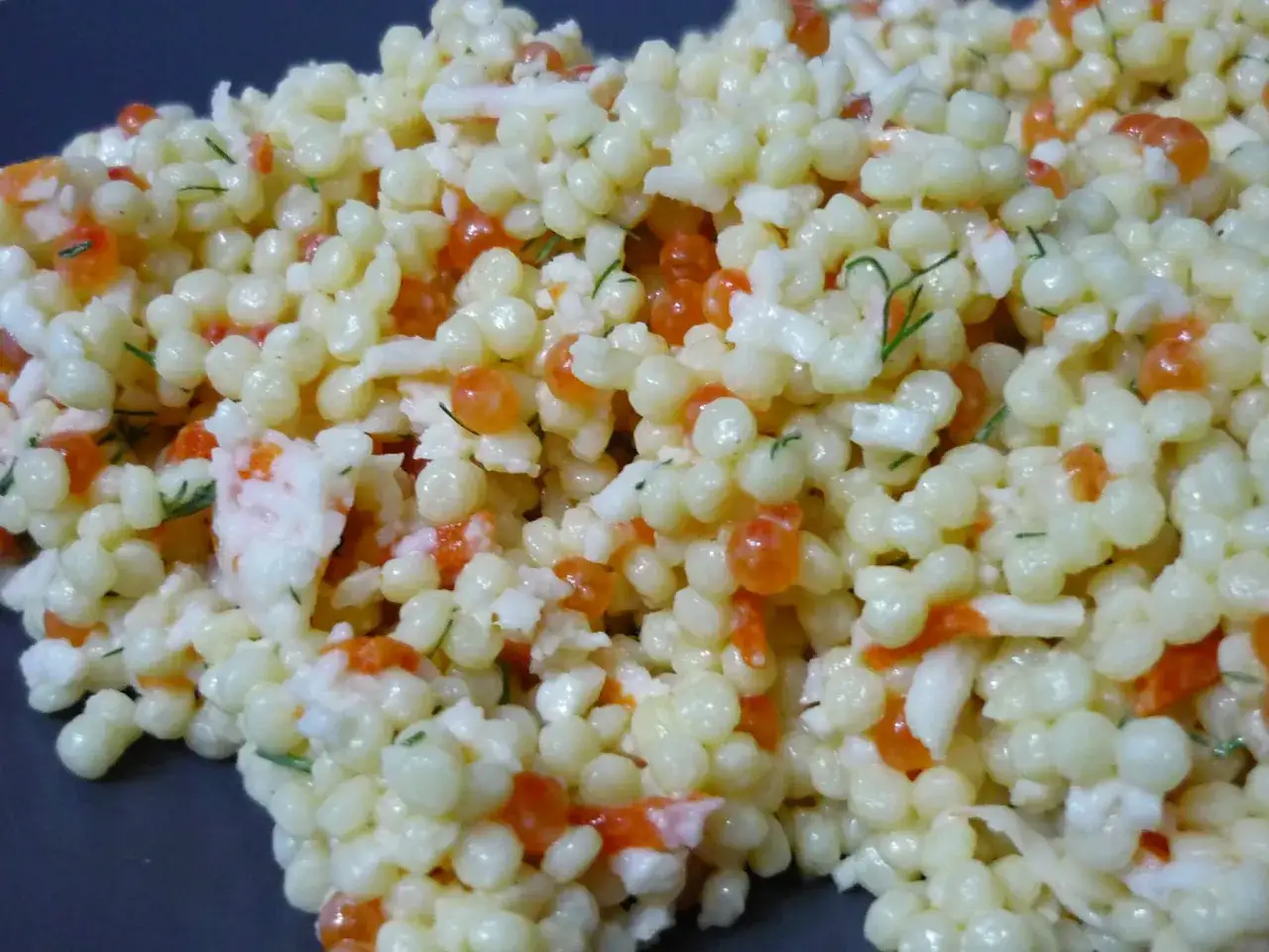 Zdjęcie Recette de salade de perles de la mer : facile et délicieuse à préparer