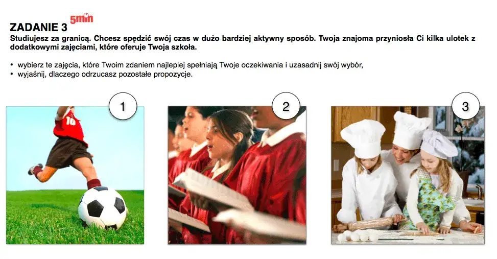 Zdjęcie Arkusze ustnej matury z angielskiego - kompletny zbiór z przykładami