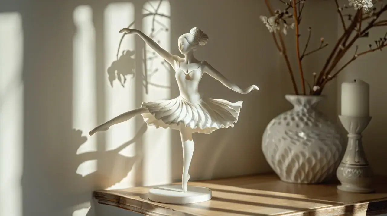 Zdjęcie Baletnica figurka: Elegancka dekoracja do każdego wnętrza