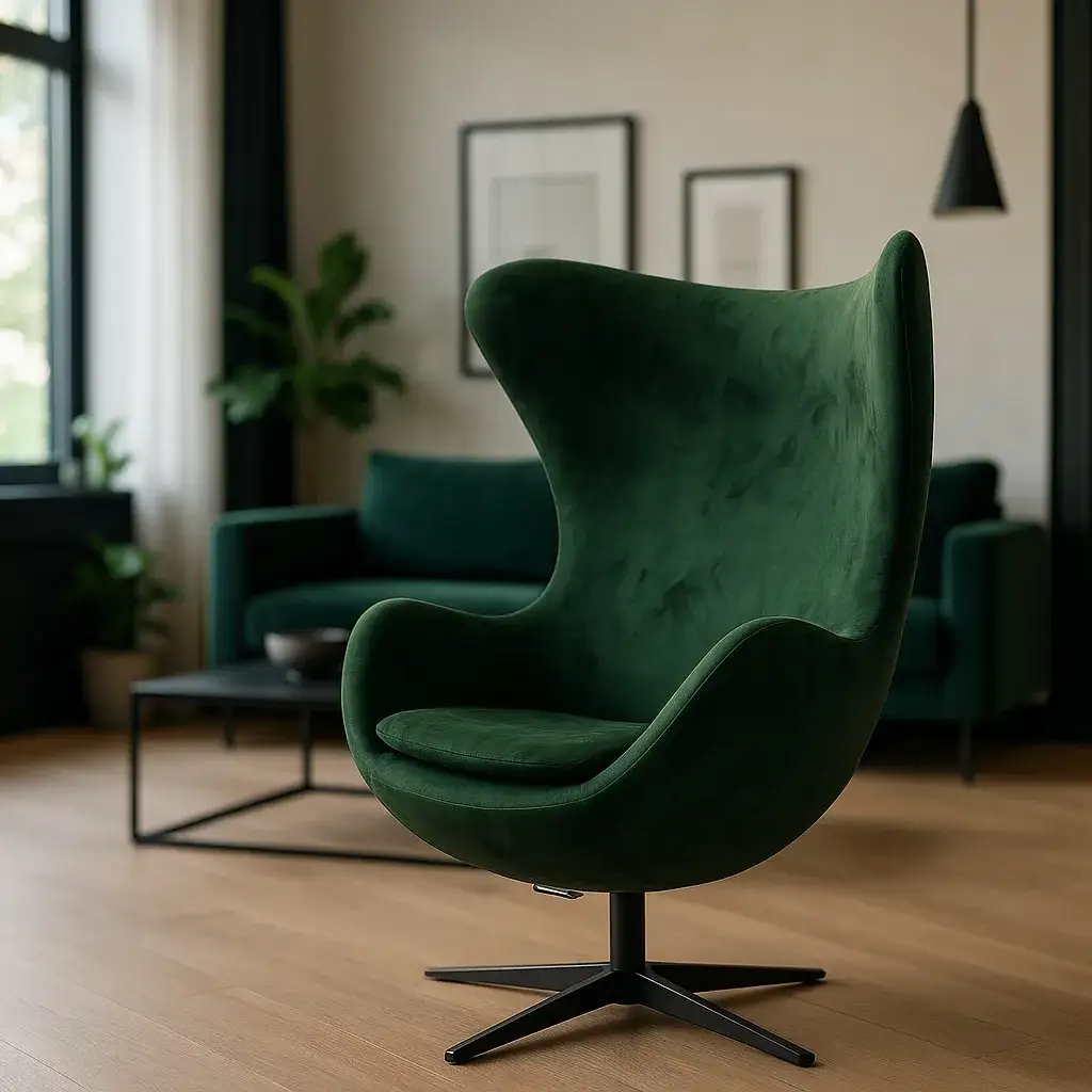 Zdjęcie Jak wybrać idealny fotel do zielonej kanapy, aby uniknąć błędów?