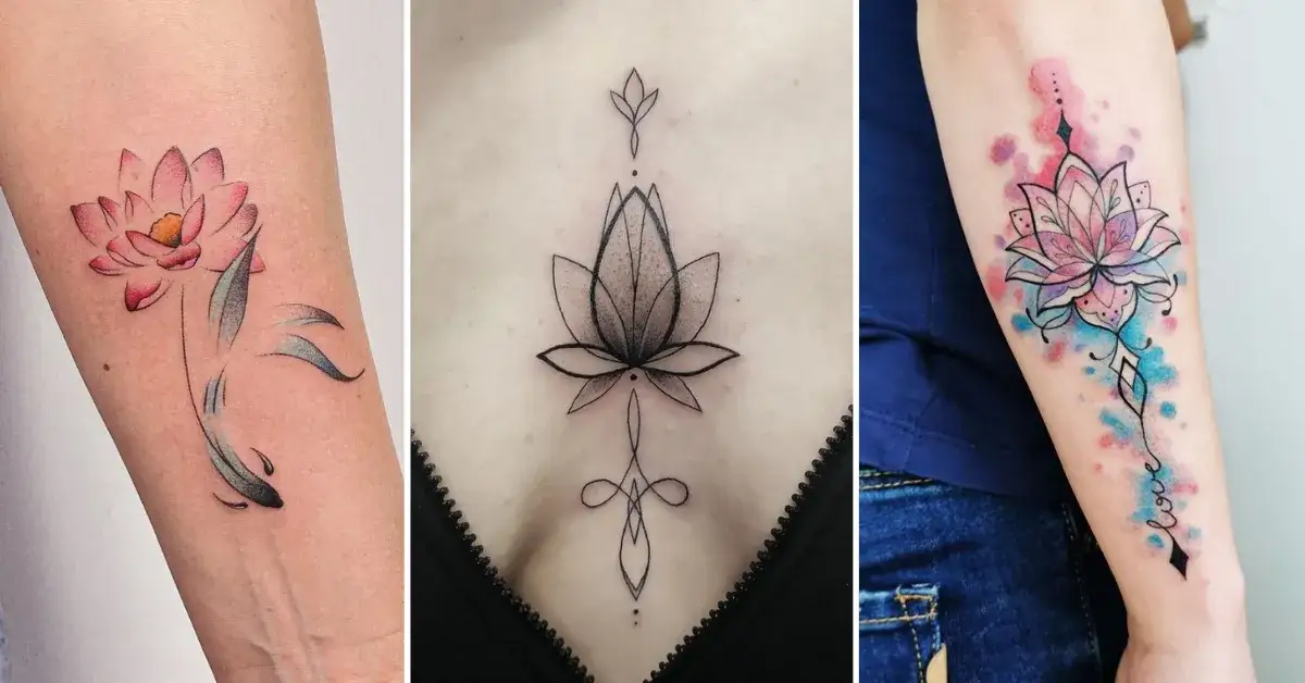 Zdjęcie Kwiat lotosu jako mandala, rysunek czy tatuaż? Co wybierzesz Ty?