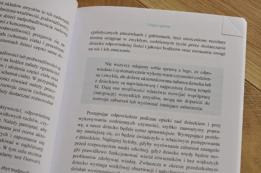 Zdjęcie Integracja sensoryczna książki PDF – kluczowe zasoby dla terapeutów