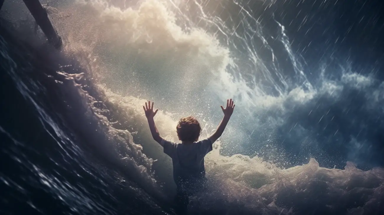 Sennik dziecko topiące się w wodzie - interpretacja snu