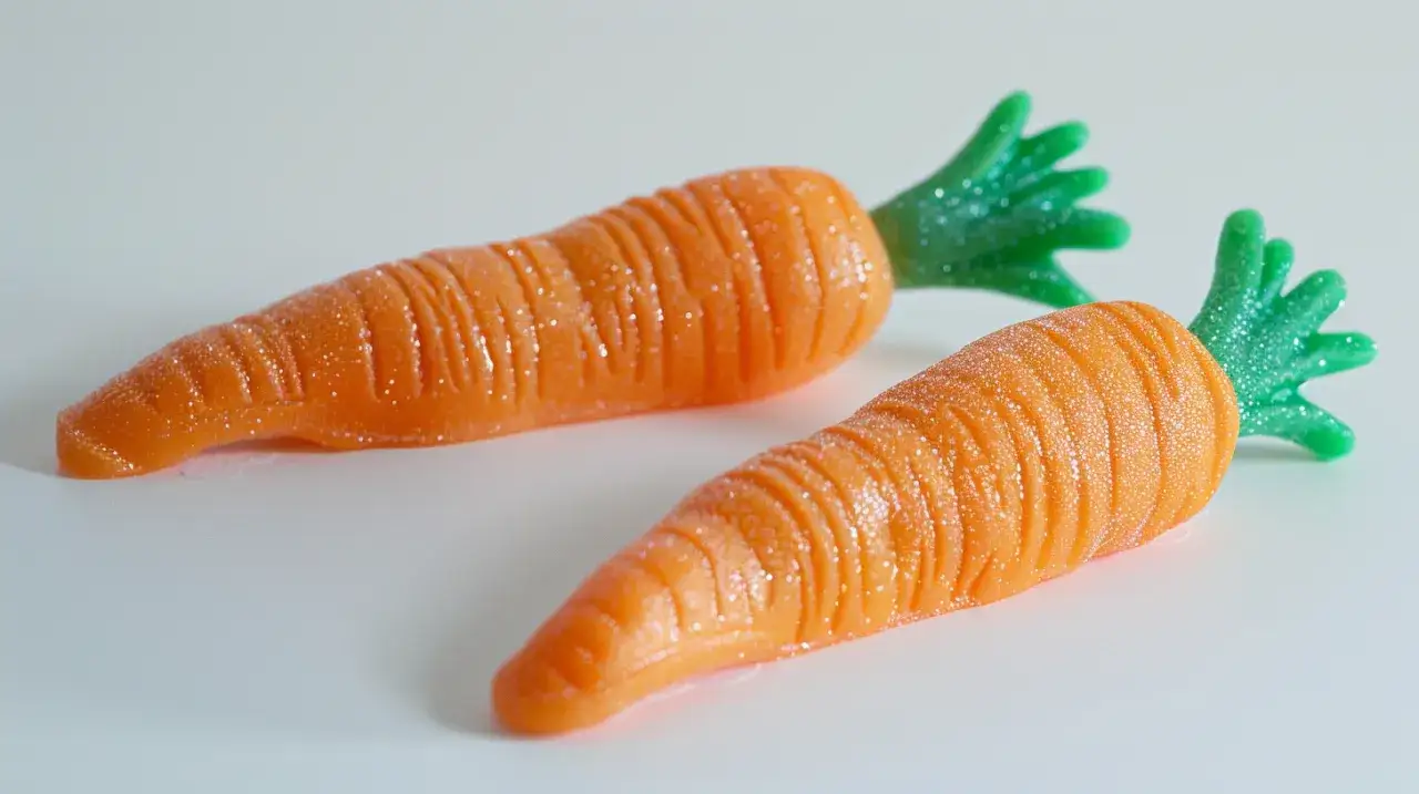 Zdjęcie Marchewki z masy cukrowej - Jak zrobić dekoracyjne marchewki z cukru