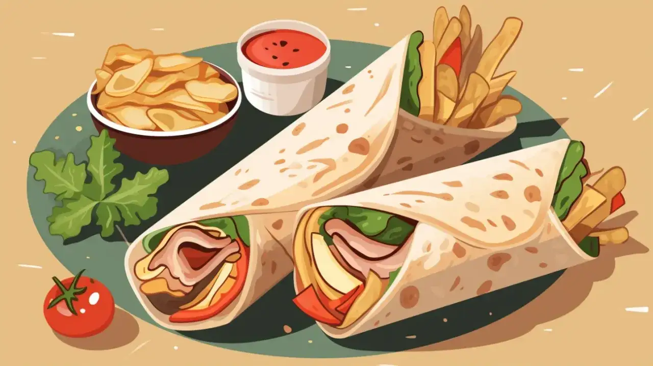 Zdjęcie Ile gram ma kebab w tortilli? Poznaj zaskakujące wagi porcji