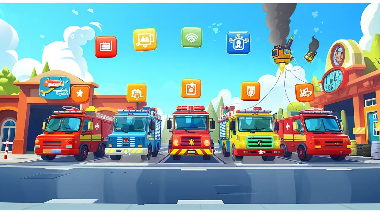 Zdjęcie Gry o straży pożarnej: 5 tytułów dla małych bohaterów