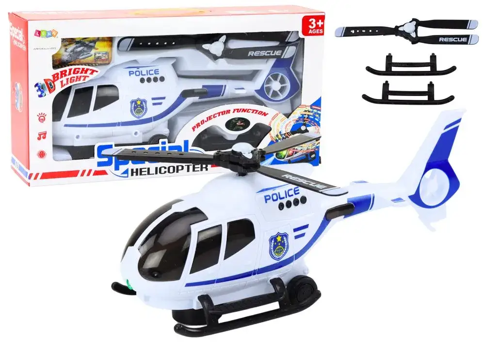 Zdjęcie Najlepsze zabawki helikopter policyjny – rozwój i zabawa dla dzieci