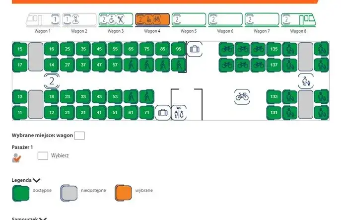 Zdjęcie Jak wybrać miejsca w PKP Intercity i uniknąć nieprzyjemnych niespodzianek