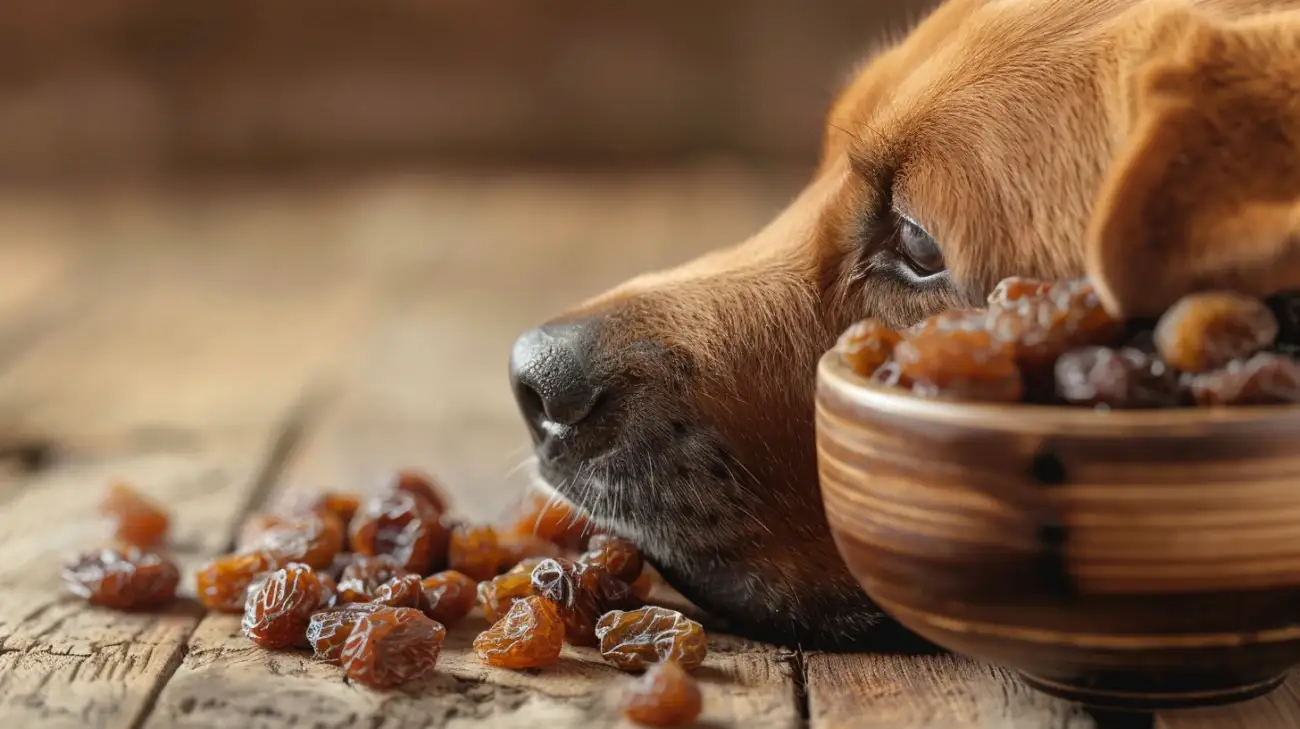 Zdjęcie Czy rodzynki są trujące dla psów? Prawda o tym popularnym przysmaku